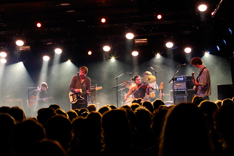 De band Dove Ellis in de tolhuistuin